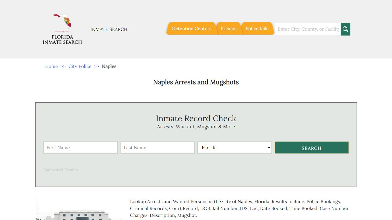 Naples Arrests and Mugshots | Florida Inmate Search